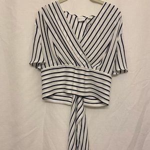 Soho Cropped/ Wrap Blouse